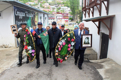 Масштабно отметили в Гунибском районе 77-ю годовщину Победы в Великой Отечественной войне (1941-1945гг.).